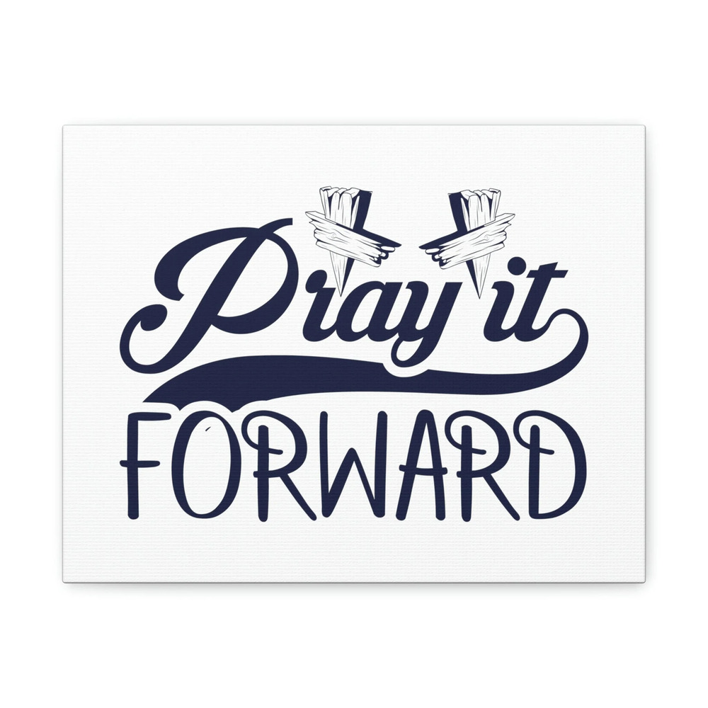 Scripture Walls Pray It Forward 1 Thessalonians 5:17 Blue Christian Wall Art